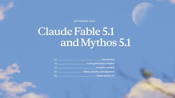 Anthropic发布Fable 5.1