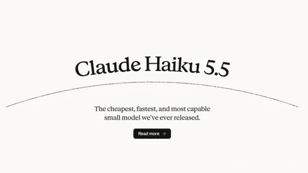 Anthropic Haiku 5.5降价50%，港股AI股蒸发三成